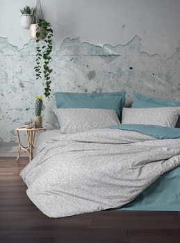 КПБ Евро June MINT ранфорс  COTTON BOX