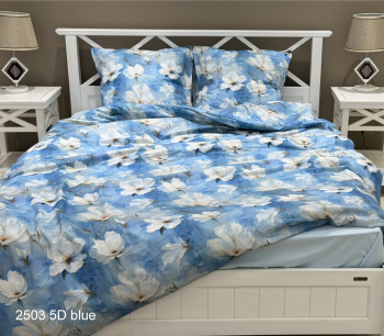 КПБ 1,5 2503 5D blue ранфорс LUNA home