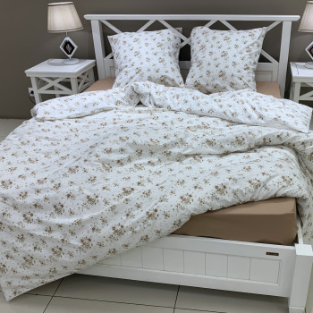 КПБ Семейный 28873 brown поплин LUNA home
