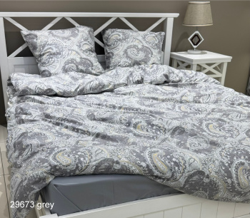 КПБ Евро 29673 grey ранфорс LUNA home