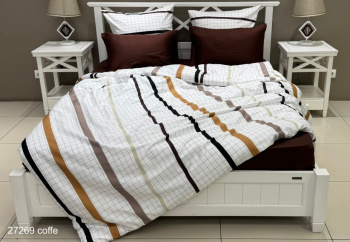 КПБ Евро 27269 coffe сатин LUNA home